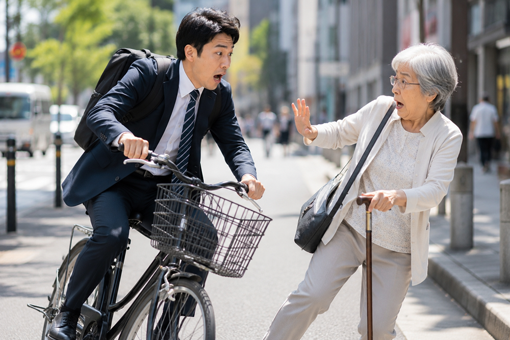 法人の自転車事故による高額賠償リスク