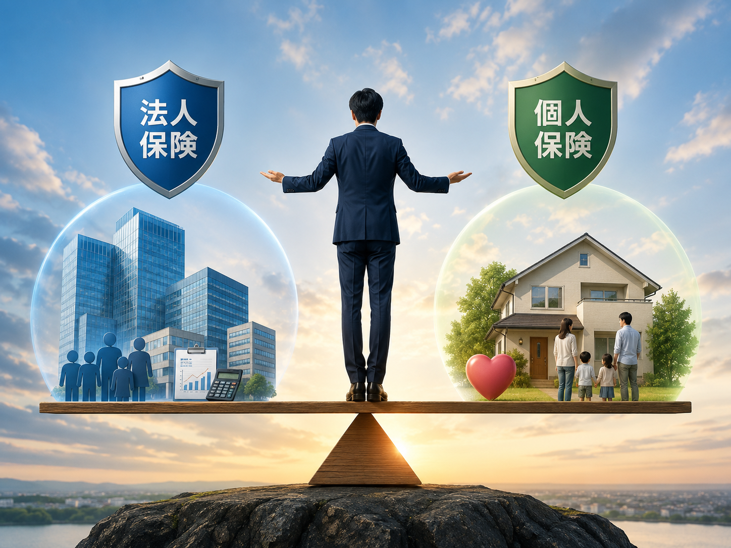 法人保険と個人保険は両方必要なのか?