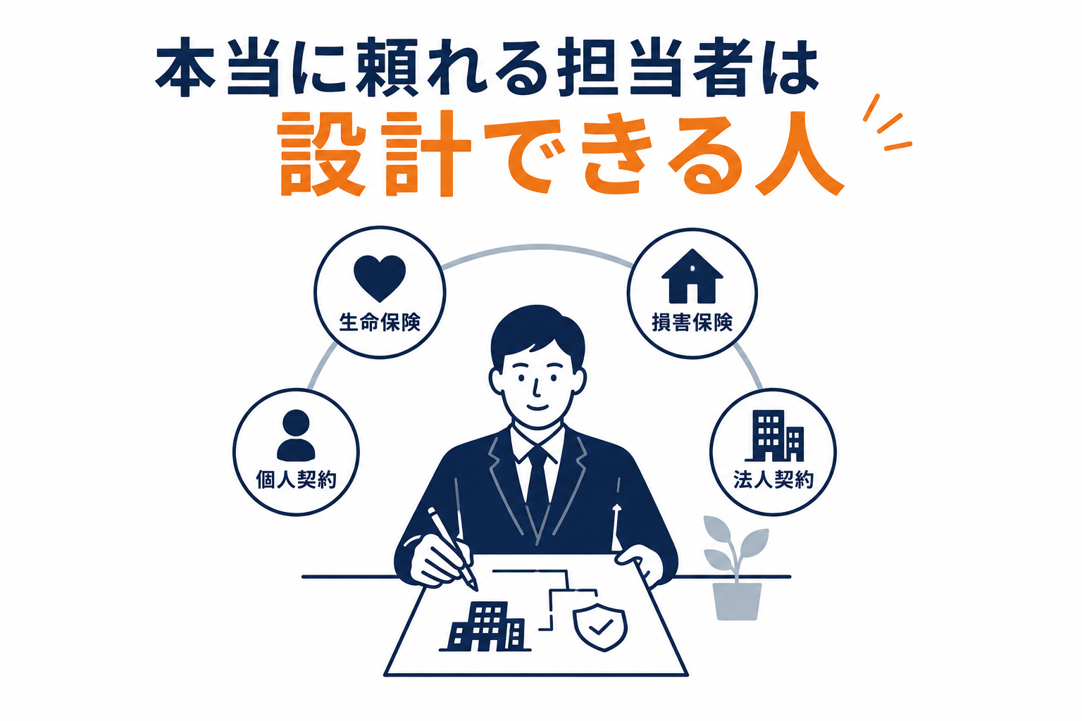 本当に頼れる担当者とは「設計できる人」