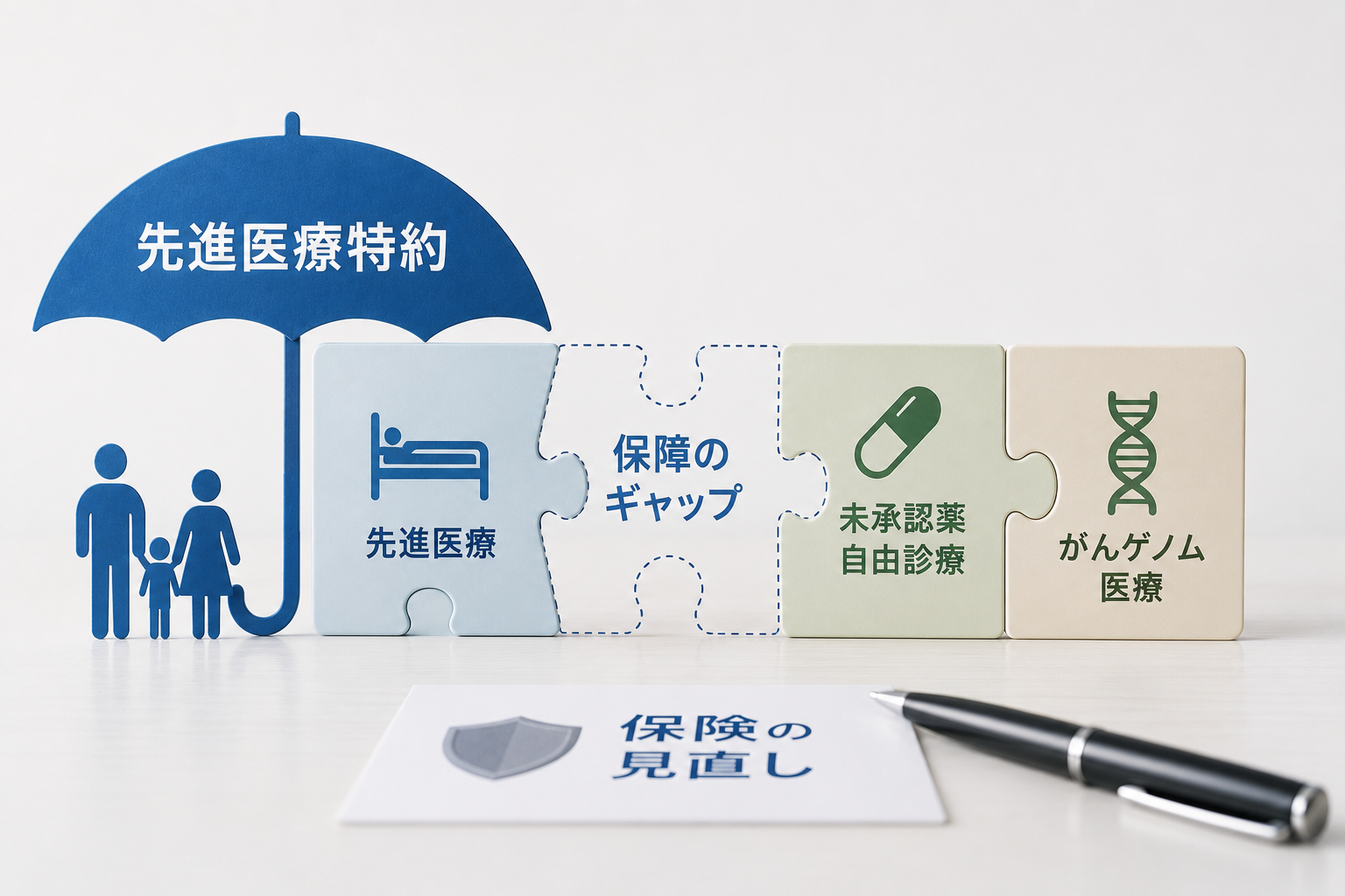 先進医療特約だけでは足りない?ゲノム医療時代の保険選び