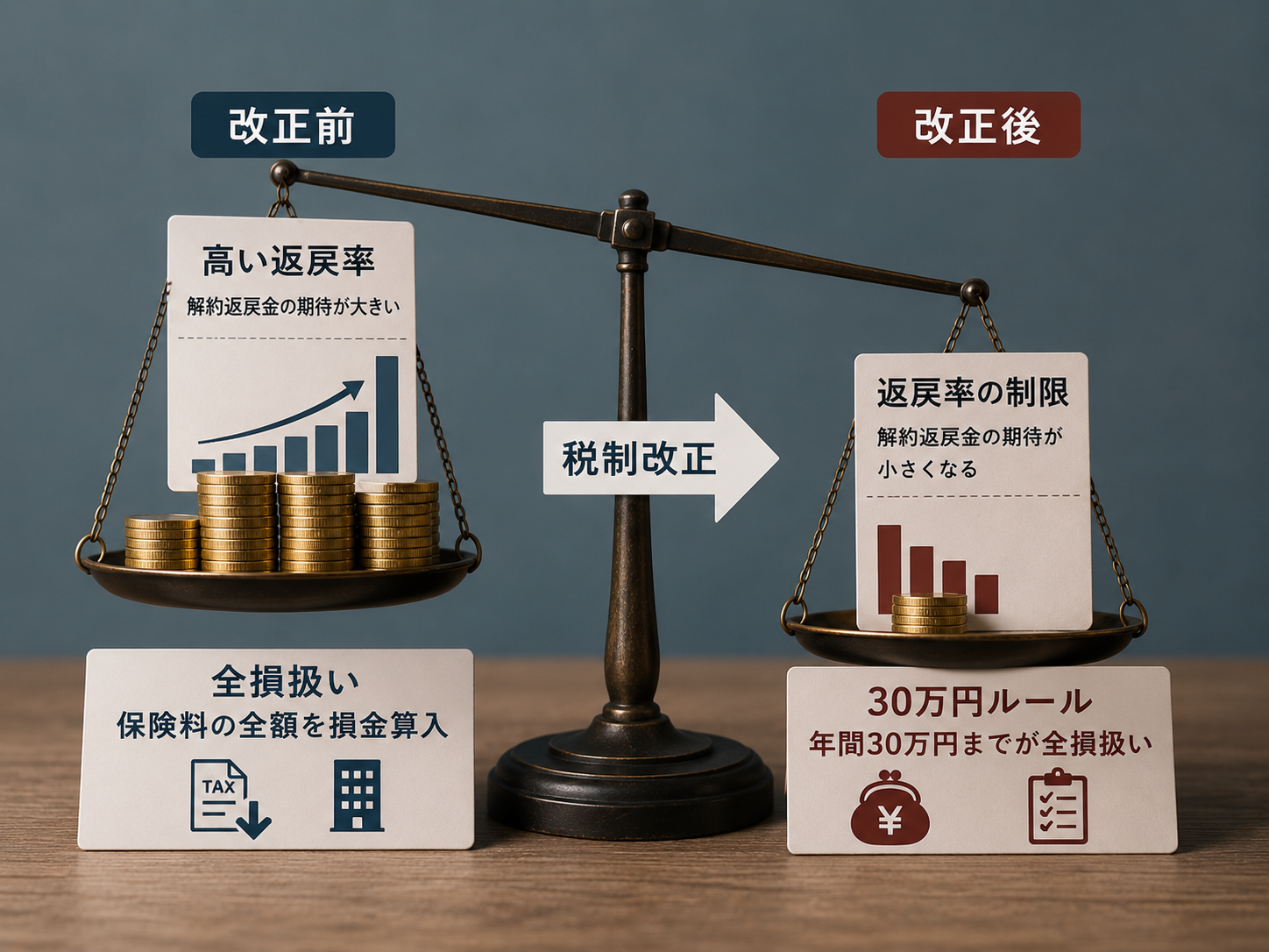 税制改正で全損保険はどう変わったのか?
